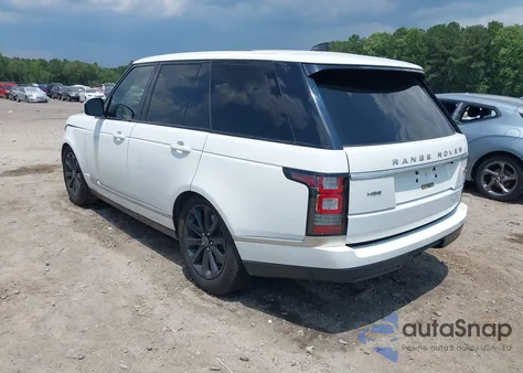 2017 Land Rover Range Rover 3.0L V6 Supercharged Hse z USA, uszkodzony, nr VIN SALGS2FV8HA356315